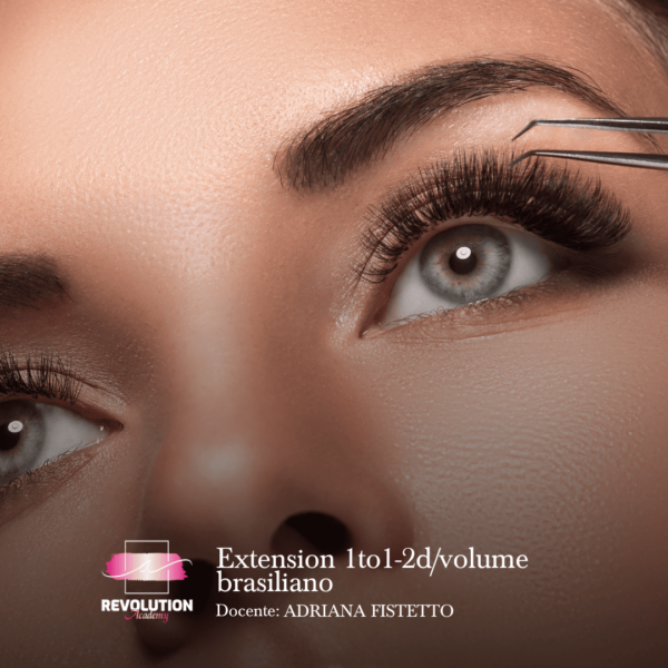 Corso Extension Ciglia One to One e 2D Volume Brasiliano - Amante Lash